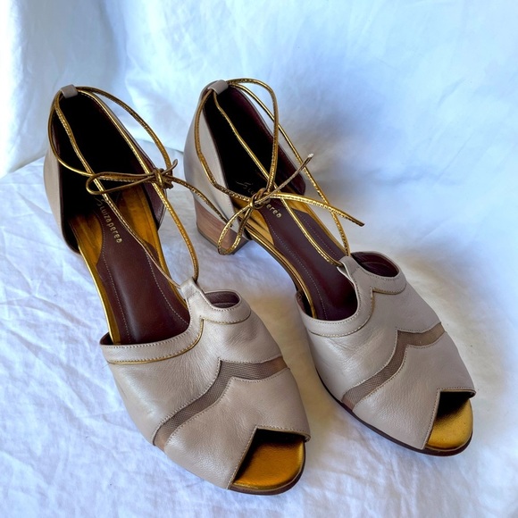 Luiza Perea Ives Open Toe Heel (Size 38 EU/ 7 US) - Picture 4 of 8